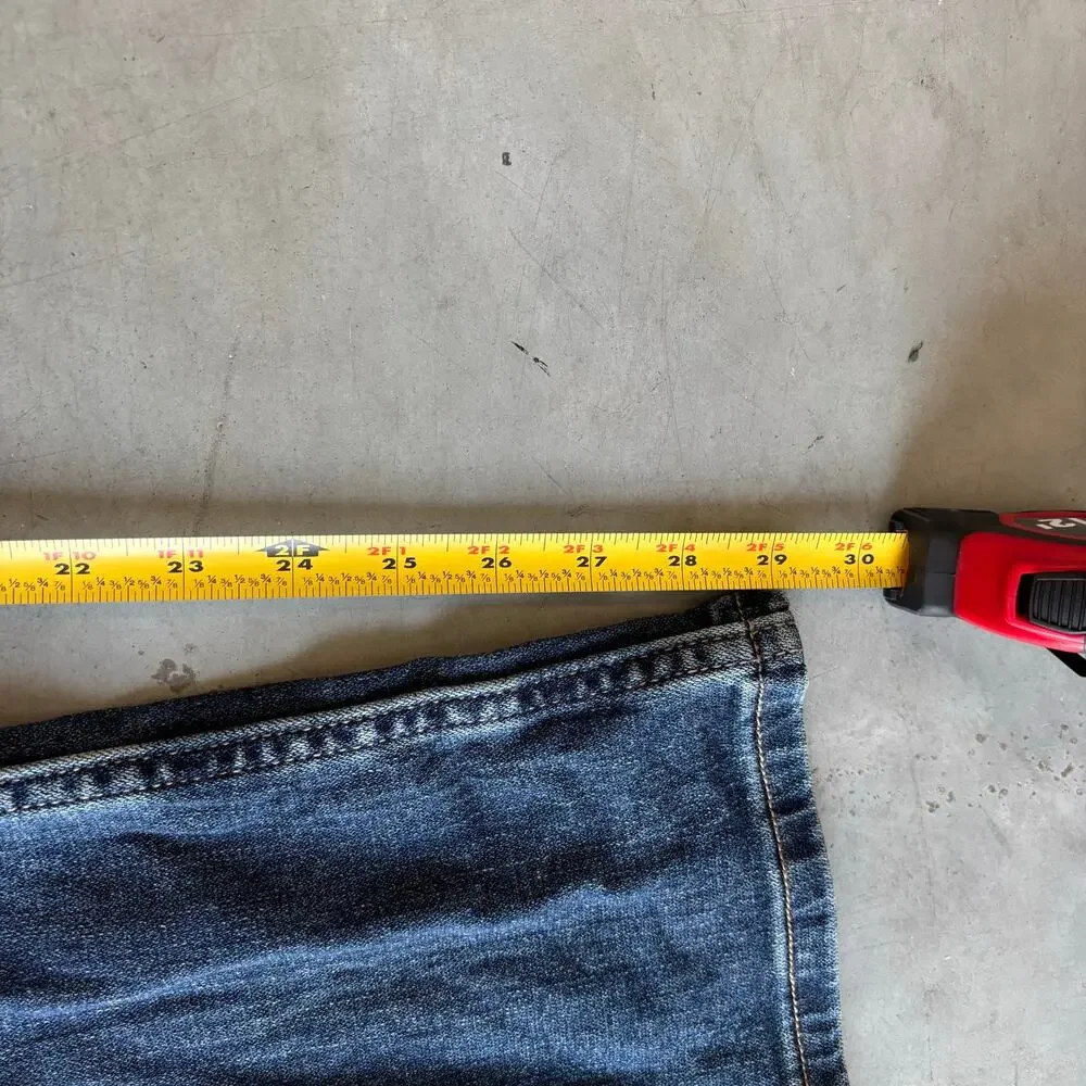 y2k vintage darkwashed bootcut flared jeans